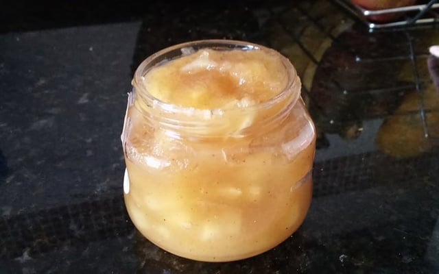 Geleia de maçã e abacaxi