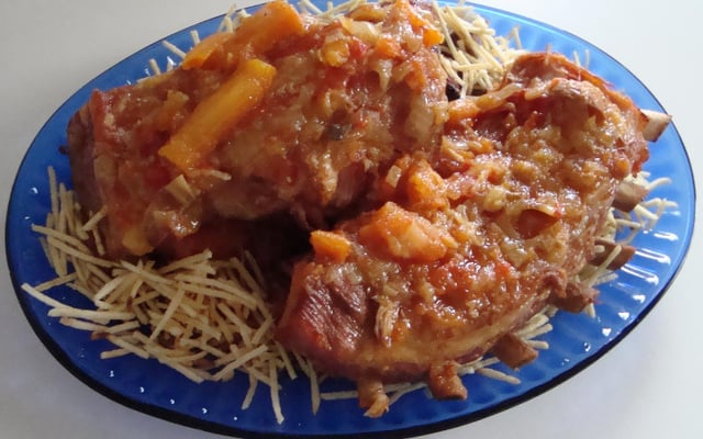 Costelinha na panela de pressão