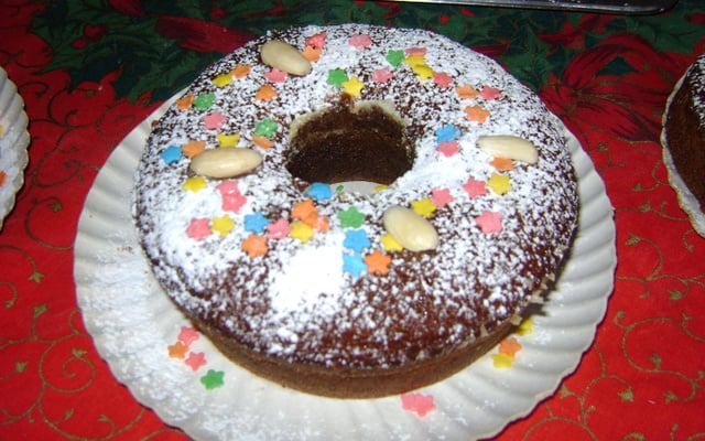 Bolo português de café