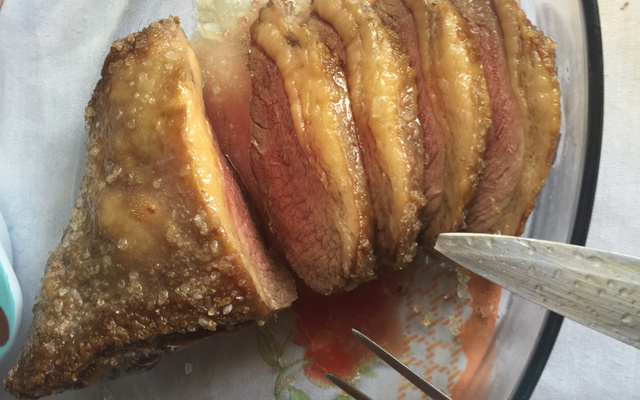 Picanha ao Forno com Sal Grosso