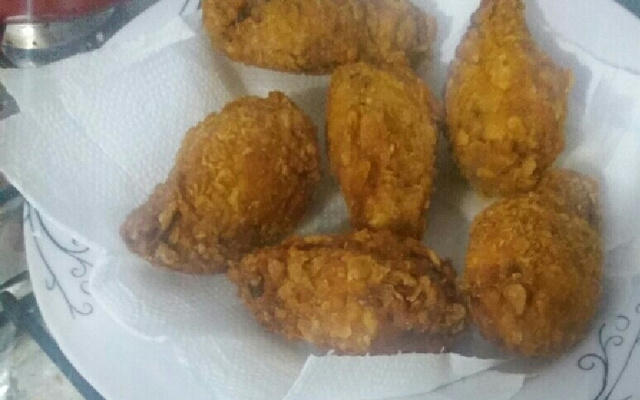 Frango empanado super crocante