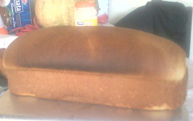 Pão caseiro simples