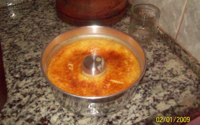 Pudim de leite condensado sem banho-maria