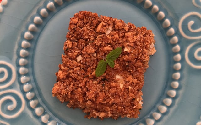 Quibe de soja com requeijão (assado)