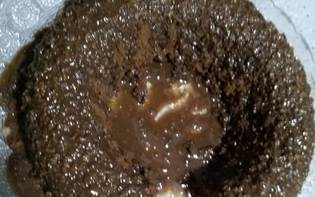 Bolo de chocolate no micro-ondas