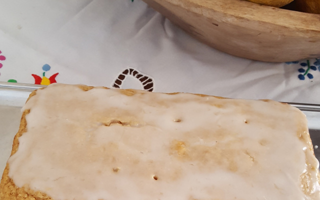 Bolo de limão integral e saudável