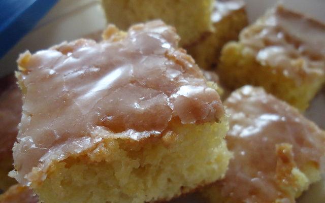 Cobertura de bolo de laranja