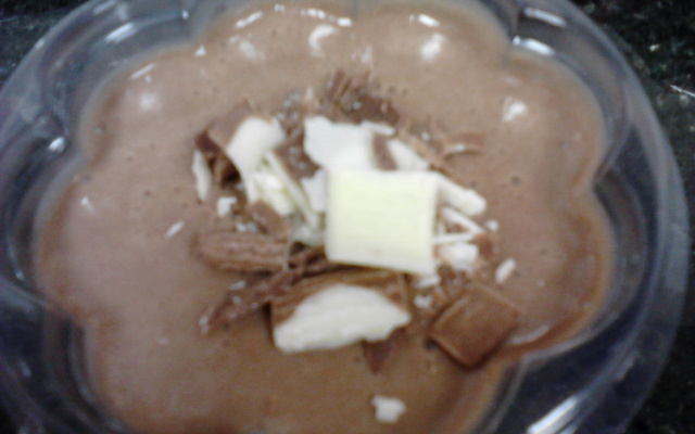 Mousse de chocolate simples