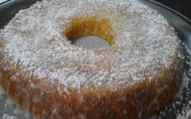 Bolo cremoso de milho