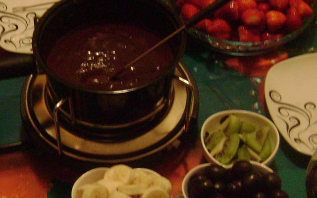 Fondue de chocolate