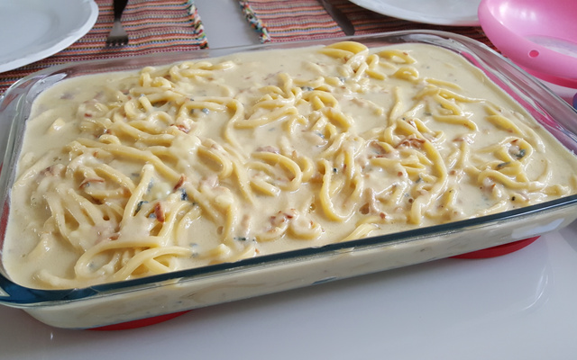 Massa muitos queijos