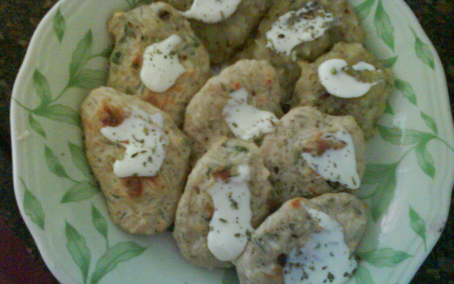 Bolinho de arroz assado