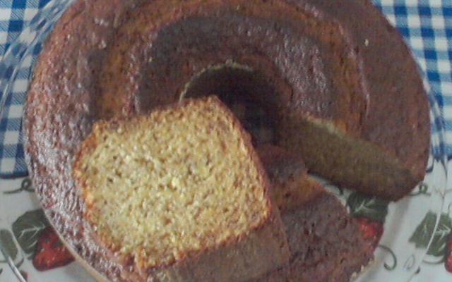Bolo de Banana da vizinha