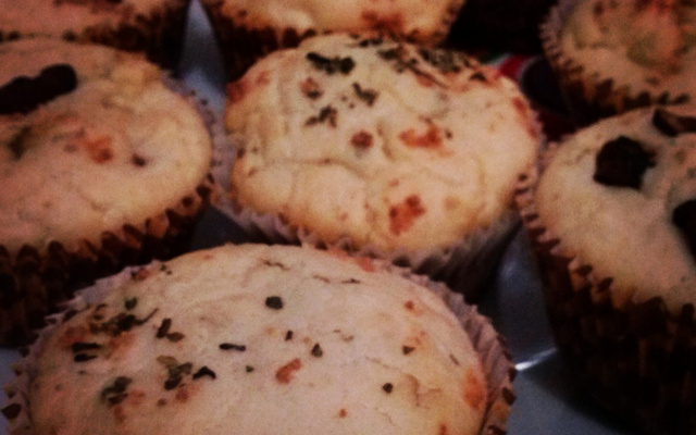 Cupcake de Calabresa