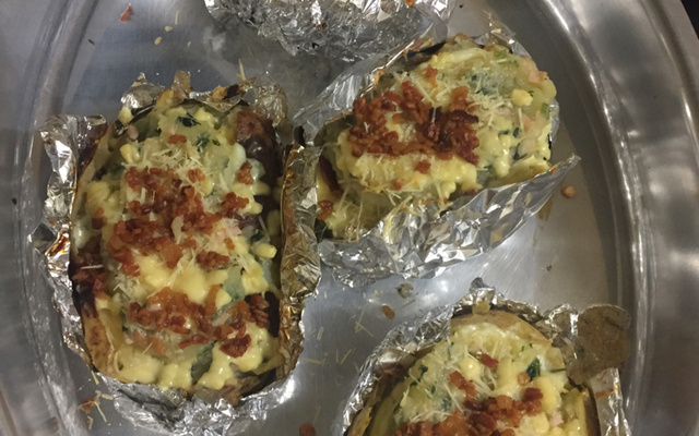 Baked Potato com bacon