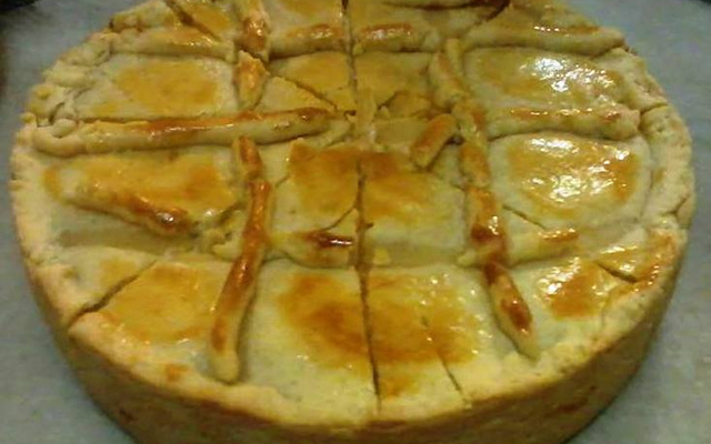 Torta de frango com catupiry - massa podre