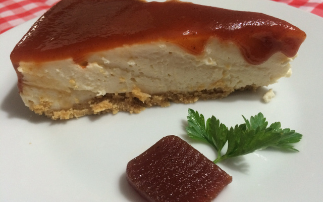 Cheesecake romeu e julieta