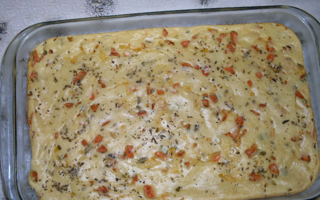 Massa líquida para torta salgada