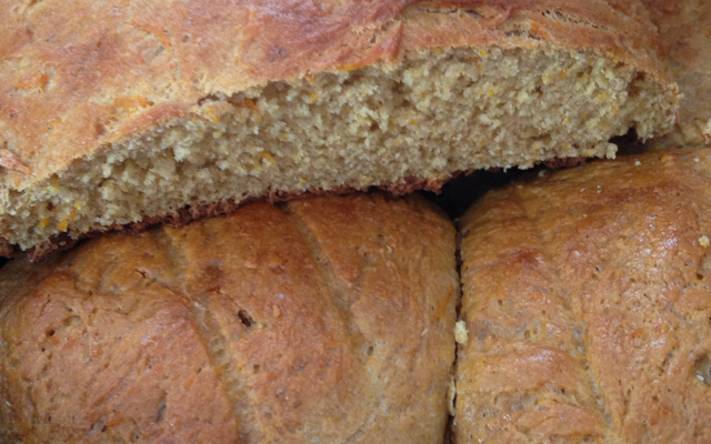 Pão de abóbora da Cla