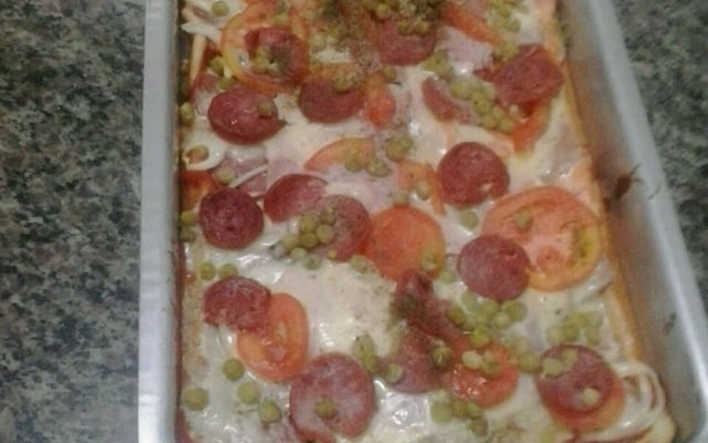 Pizza de liquidificador