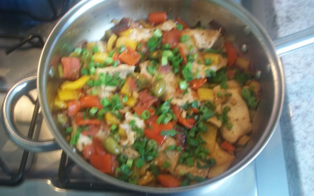 Filé de tilápia à moda