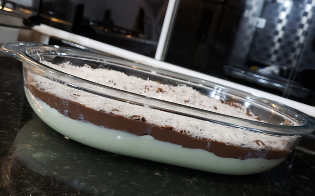 Pavê 2 chocolates do Ed