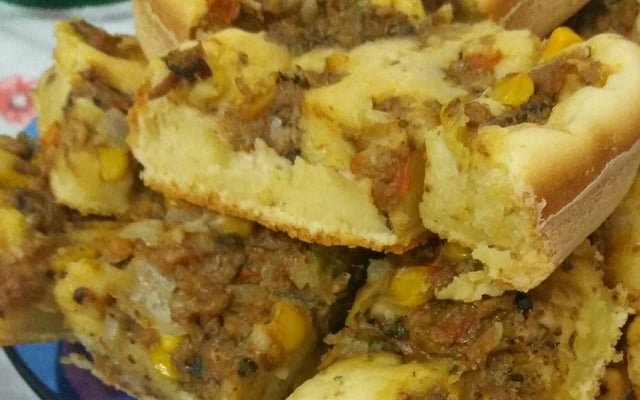 Empanada de sardinha em lata