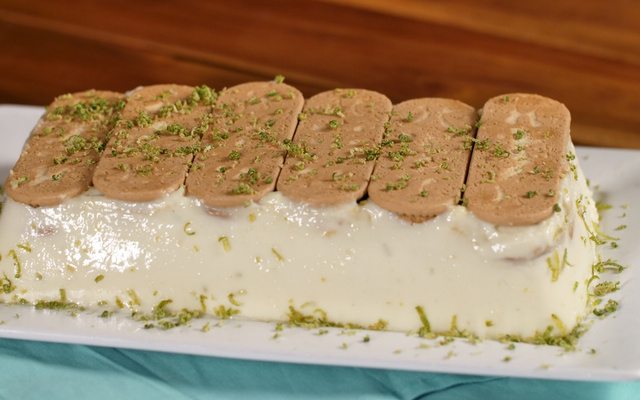 Pavê de limão invertido 