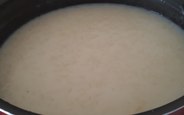 Arroz doce cremoso sem leite condensado