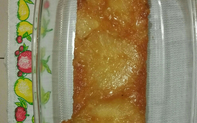 Torta de Abacaxi Caramelizada