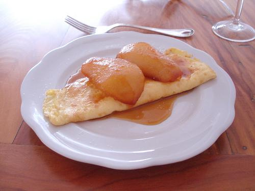 Omelete de pêras