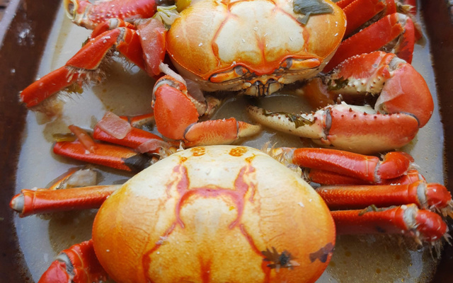 Caranguejo ao leite de coco