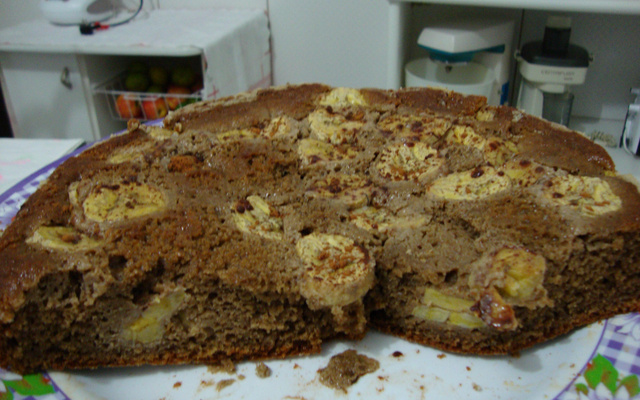 Bolo de banana (vegan)
