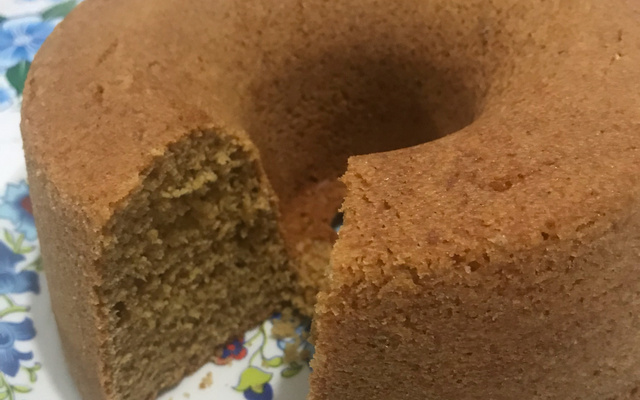 Bolo de laranja integral