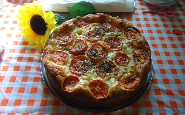 Torta hot dog de forno