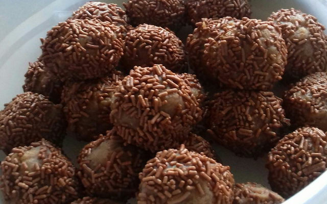 Brigadeiro de biomassa (banana verde)