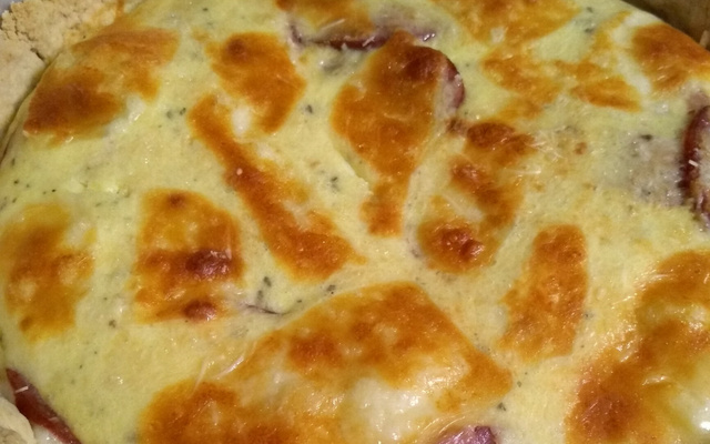 Torta de queijo do Lúcio Cezar (delícia para o lanche)