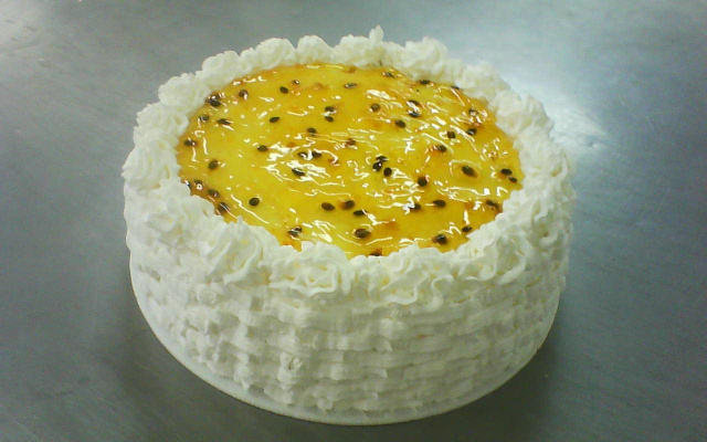 Bolo de maracujá