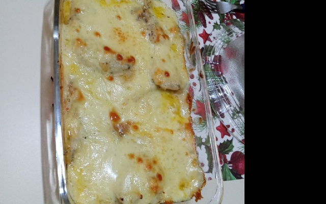 Filé de Peixe ao Molho Branco