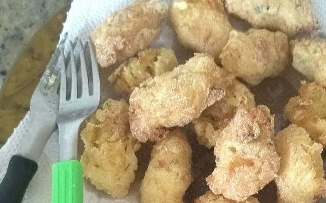 Bolinho de mandioquinha