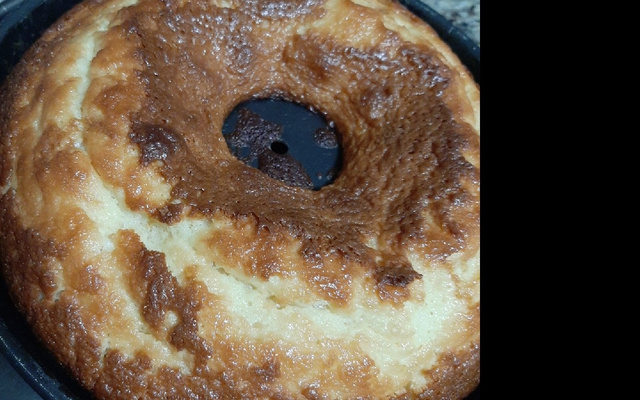 Bolo de iogurte de liquidificador