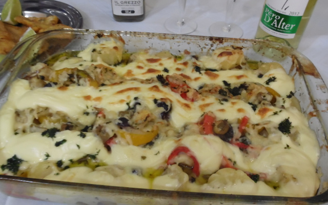 Bacalhau com nata