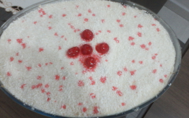 Bolo gelado (feito com bolo Pullman)