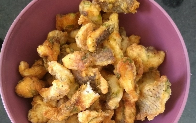 Filé de tilápia frita