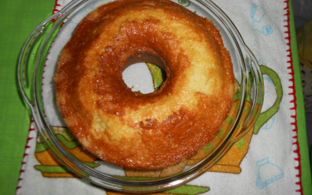 Bolo de laranja de liquidificador