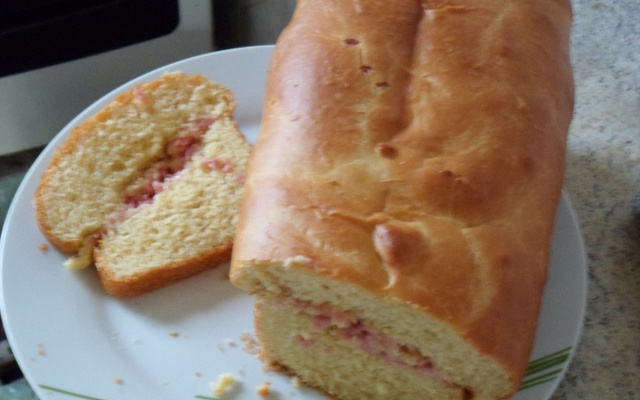 Pão de forma recheado