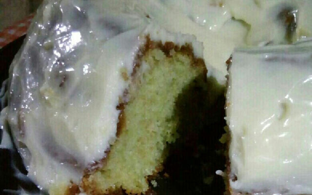 Bolo verde de limão