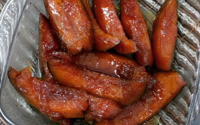 Moranga caramelizada rápida