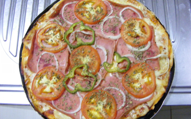 Massa de pizza profissional