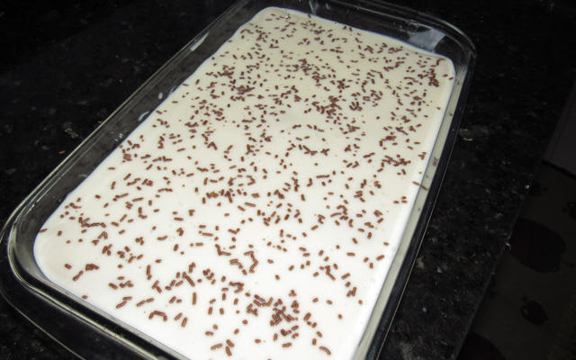 Pavê biscoito de maisena prático